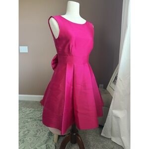 kate spade new york Pink Open Back Mini Fit & Flare Dress Sleeveless Size 6
